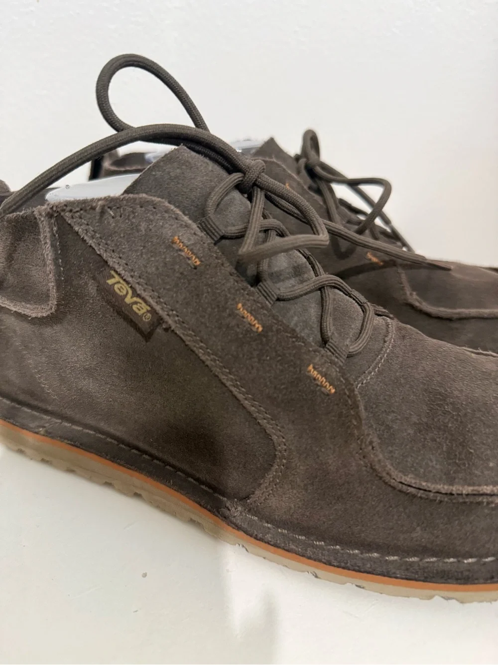 Teva Men's Dark Brown Suede Chukka Boots